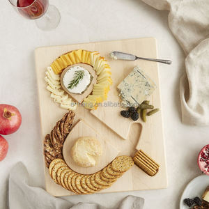 Planche à fromage <span class=keywords><strong>en</strong></span> bois unique <span class=keywords><strong>en</strong></span> Offre Spéciale Plateau de charcuterie Plateau de service Planche à vin, craquelins, <span class=keywords><strong>brie</strong></span> et viande - Product Image 4