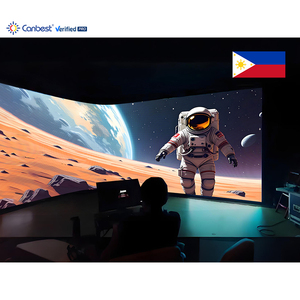 Canbest p1.8 1.8 mét 10880x2880 mét 35.69x9.45ft hồ quang trong nhà linh hoạt <span class=keywords><strong>LED</strong></span> Video tường Màn hình hiển thị cho studio trong Philippines - Product Image 2