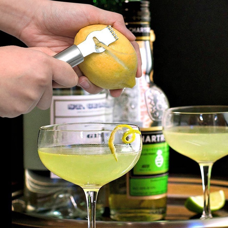 レモンピーラーステンレス鋼レモンゼスターおろし金ライム