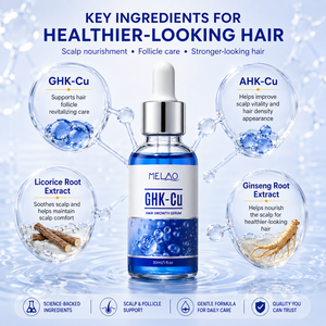 Suero Capilar GHK-Cu AHK-Cu, Prevención de la Caída del Cabello, Nutrición del Cuero Cabelludo, Minimiza la Caída, Mejora la Elasticidad del Cabello, suero ahk-cu - Product Image 3