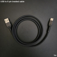 Carcasas de Aluminio Ultra Resistentes, Cuerpo de Cables Trenzados de Nailon, Cables USB a 8 Pines para iOS