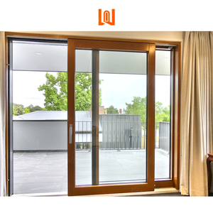 Portes coulissantes en verre <span class=keywords><strong>avec</strong></span> revêtement en aluminium personnalisé, <span class=keywords><strong>avec</strong></span> sécurité et isolation thermique pour la chambre à coucher et l'extérieur - Product Image 2