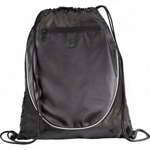 210D Polyester <b>Drawstring</b> <b>Backpack</b> Bags with Customized logo Printing - Product Image 4