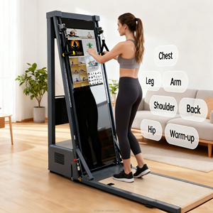 Specchio <span class=keywords><strong>Fitness</strong></span> Tystart G0100 All-in-One Unisex con Schermi da 32/43 Pollici per Allenamento di Resistenza e Forza - Product Image 3
