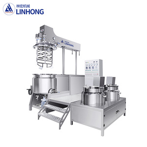 LINHONG Offre Spéciale Homogénéisateur sous vide Machine de fabrication de crème cosmétique pour le visage pour produits de beauté - Product Image 1