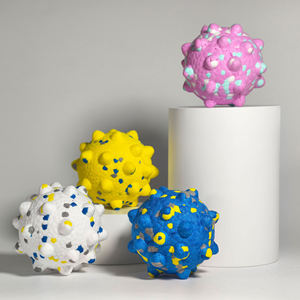 Yıkılmaz ETPU köpek oyuncak top sert agresif Pet Chew oyuncaklar büyük köpekler için dayanıklı köpek oyuncak - Product Image 6