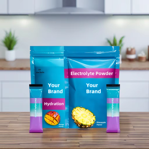 Pó da hidratação do eletrólito do OEM com açúcar Pó aplicável adulto da bebida do eletrólito - Product Image 2