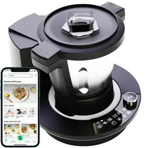 QANA Factory Wholesale OEM New Wifi and app support multifunction soup maker robot salad chopper Food Processors for household