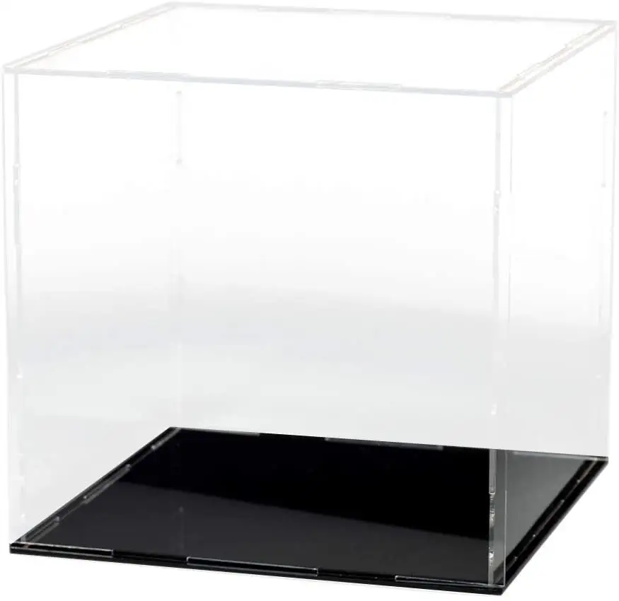 Boîte transparente anti-poussière avec figurines d'action, à monter soi-même, boîte de présentation en acrylique, offre spéciale,
