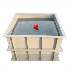 Réservoir en plastique PP vierge 100% personnalisé, résistant aux fuites, durable, <span class=keywords><strong>pour</strong></span> <span class=keywords><strong>bassin</strong></span> à koïs extérieur et stockage industriel, <span class=keywords><strong>pour</strong></span> l'aquaculture et l'utilisation chimique - Product Image 3