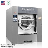 Lave-Linge Commercial Automatique Professionnel de Haute Qualité, Machine à Laver Industrielle 50kg 100KG, Laveuse et Sécheuse à Vendre