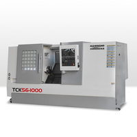 Machine-outil CNC de tournage chinoise Z-MaT, outils de coupe de métal automatiques de haute qualité, adaptés au transport maritime, TCK56-1000