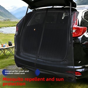 Moustiquaire magnétique pour <span class=keywords><strong>coffre</strong></span> de SUV, rideau pare-soleil pour hayon arrière, maille respirante anti-insectes, accessoire automobile - Product Image 3