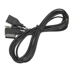Ventas al por mayor personalizado <span class=keywords><strong>AMI</strong></span> MDI a USB hembra estéreo 3,5mm macho AUX Audio adaptador Cable reemplazo para coche VW Audi 2014 A4 A6 Q5 Q7 - Product Image 5