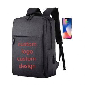 Promotional Gifts Factory <b>Cheap</b> Waterproof Oxford Business Backpack College Travel Laptop Backpacks With USB Charger - Product Image 1