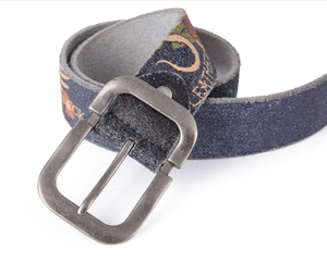 2024 Nieuwe Ontwerp Groothandel Custom Heren Echt Rundleer Met Printpatroon Mode <span class=keywords><strong>Peplum</strong></span> Riemen Voor Mannen - Product Image 6