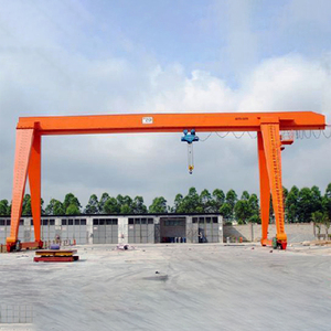 Pont roulant monopoutre 3t 5t avec palan électrique à chaîne A3, léger, pour extérieur, monté sur rail, SEVENCRANE - Product Image 4