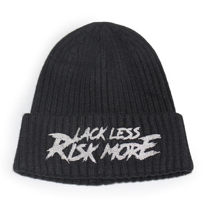 Topi Kupluk Pria Veracap HKL0001 Logo Kustom, Topi Rajut Hangat 100% Akrilik, Topi Ski Polos Unisex untuk Olahraga Luar Ruangan - Product Image 2