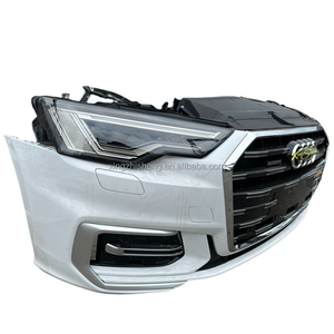Ensemble de pare-chocs avant et calandre de voiture <span class=keywords><strong>Audi</strong></span> <span class=keywords><strong>A6</strong></span> <span class=keywords><strong>2022</strong></span> de haute qualité avec phares, y compris des caractéristiques de haute visibilité - Product Image 2