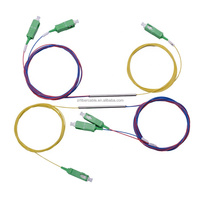 Répartiteur de fibre optique à ratio 10/90 20/80 30/70 40/60 50/50 5/95 ftth 1x2 1x3 2/3 voies fbt