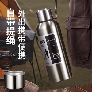 Good Vacuum 316 Stainless Steel Water <b>Bottle</b> 2L Insulated <b>Thermos</b> Flask For Outdoor Travel Hiking - Product Image 2
