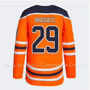 ニューエドモントンシティジャージー97コナーマクデイビッド29レオンドライサイトル36キャンベル93ホプキンス最高品質ステッチアイスホッケージャージー - Product Image 5