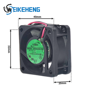 ของแท้ ADDA AD0412HX-C50 12VDC 0.11A 4020 พัดลมระบายความร้อนขนาดเล็กอิเล็กทรอนิกส์อุปกรณ์กระจายความร้อนตู้ระบายอากาศพัดลมอินเวอร์เตอร์ - Product Image 3