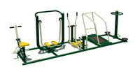 Equipo de gimnasio de ejercicio al aire libre de parque personalizado profesional equipo de fitness para niños y adultos