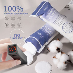 <span class=keywords><strong>Kit</strong></span> <span class=keywords><strong>Completo</strong></span> de Discos de Algodón Redondos 3 en 1 para Limpieza Facial, Desmaquillante y Removedor de Esmalte de Uñas, Paquete al por Mayor para Spa y Clínica - Product Image 3