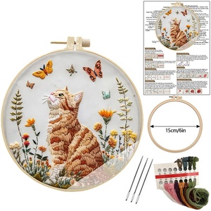 Kit de Broderie DIY Père Noël et Renne pour Décoration de Noël, Idéal pour Débutants en Point de Croix - Offre Spéciale - Product Image 6