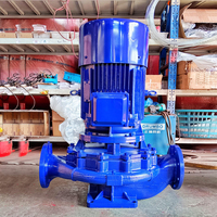 Bomba de Agua Compacta para Tuberías ISG IRG, Alta Presión, Hierro Fundido, Acero Inoxidable SS304, Bomba Vertical OEM para Refrigeración Industrial y Riego de Jardines