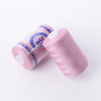 Hilo de Coser Pequeño de Poliéster 100% de Nigeria, Teñido en Fábrica MH, 40S/2 32g/tubo, con Tubo Blanco, Venta al por Mayor