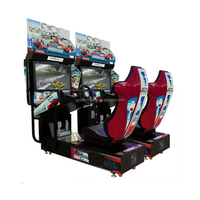 32 pouces HD Outun simulateur de course de voiture Machine de jeu d'arcade en métal Durable divertissement vidéo à pièces adultes Type de boxe