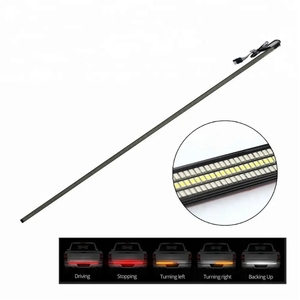 48 60 inch Ba <span class=keywords><strong>Led</strong></span> cổng sau phanh đèn thanh dải 1200 đèn <span class=keywords><strong>LED</strong></span> rắn chùm nhấp nháy tuần tự hổ phách tín hiệu rẽ cho xe bán tải SUV - Product Image 5