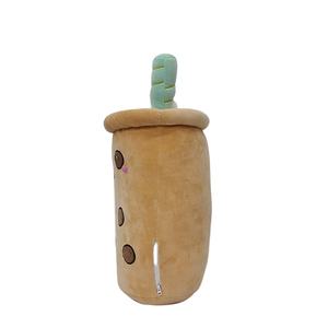 Oreiller à thé en peluche Boba lumineux avec veilleuses colorées à LED super douces - Product Image 2