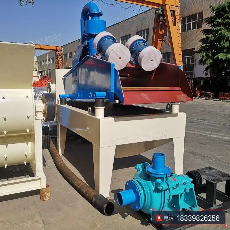 Machine de récupération de sable fin vente en ligne pour le Vietnam sur le lavage et le recyclage du sable de silice