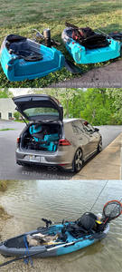 3 piezas <span class=keywords><strong>de</strong></span> 14 pies en tándem o hélice modular individual o pedal <span class=keywords><strong>de</strong></span> aleta, <span class=keywords><strong>kayak</strong></span> <span class=keywords><strong>de</strong></span> pesca, fácil almacenamiento y transporte - Product Image 6