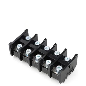 Copper TBR-100 card rail type TBR-100A terminal post Single-layer terminal block assembly fixed wire connector
