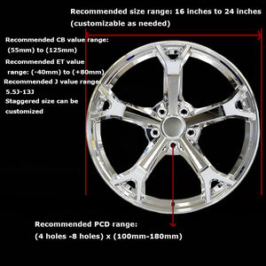 ZW工場直販 日産 370z用 モノブロック 17 18 <span class=keywords><strong>JDM</strong></span> アルミニウム 19インチ 鍛造 レーシングカー クローム合金 カスタム 5x114.3 ホイール - Product Image 2