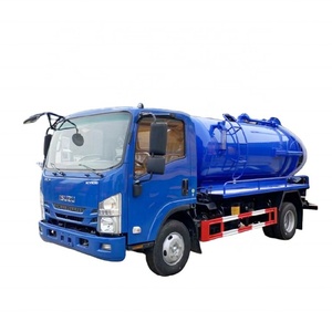 รถบรรทุกดูดสิ่งปฏิกูล ISUZU ขนาด 5000 ลิตร ถังสุญญากาศ 4x2 รถดูดสิ่งปฏิกูล 5000L ถึง 10000L สำหรับขาย - Product Image 5