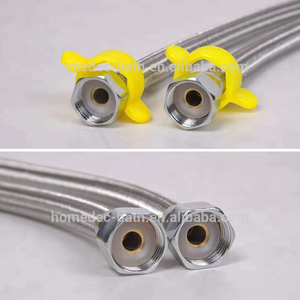 Tuyau <span class=keywords><strong>d</strong></span>'alimentation en <span class=keywords><strong>eau</strong></span> tressé en acier inoxydable-pour robinet <span class=keywords><strong>d</strong></span>'<span class=keywords><strong>évier</strong></span> de bassin de cuisine, tuyau <span class=keywords><strong>d</strong></span>'entrée <span class=keywords><strong>d</strong></span>'<span class=keywords><strong>eau</strong></span> chaude et froide, connecteur flexible - Product Image 6