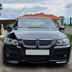 Alerón Delantero Negro Brillante para Automóvil, Difusor, Kit de Carrocería Tuning para BMW Serie 3 E90 E91 M-Tech 320i 330i 2005-2008 - Product Image 4