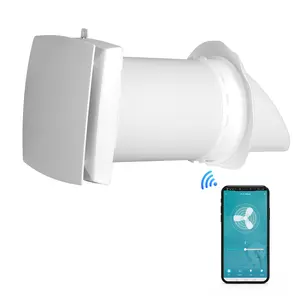 Holtop Air Recuperator Wifi Heat Recovery Erv Hrv Energy Recovery Ventilation Wall Mounted Heat Recovery Ventilation Thru Wall