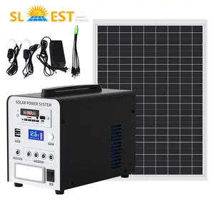 LifeP04 sistema di energia solare uso domestico generatori di energia solare banca di alimentazione illuminazione Radio ricarica del telefono centrali elettriche portatili