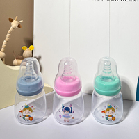 2024 새로운 디자인 60ml 유아 프리미엄 PP 아기 병 60ml 식품 학년 우유 아기 수유 병