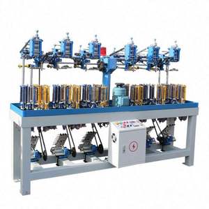 Machine à tricoter et tresser pour cordons en coton, polyester et nylon, pour la fabrication de cordons de vêtements, de lacets et de cordes textiles pour baskets, 17 fuseaux - Product Image 2