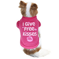Vente en gros de vêtements de luxe pour chiens, chemise cool d'été à la mode, vêtements pour animaux de compagnie, vêtements pour chiens, couleurs mélangées, vêtements d'été de créateur pour chiot
