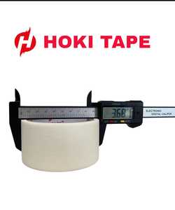 Hoki 48mm X 15Yd 150mic Cinta adhesiva Eliminación fácil sin residuos Excelente cobertura de superficie amplia para proyectos de pintura Acrílico - Product Image 4