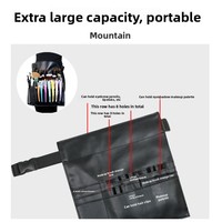 Sac à outils de coiffure professionnel en PU imperméable ultra-léger grande capacité, modèle tendance, directement de l'usine, pour ciseaux de barbier