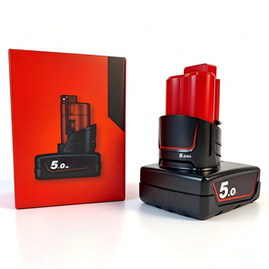 Prix d'usine, remplacement original des cellules de batterie 18650, LiCoO2 à état solide, 12V 2600mAh, compatible avec les outils Milwa, 100% compatible - Product Image 1